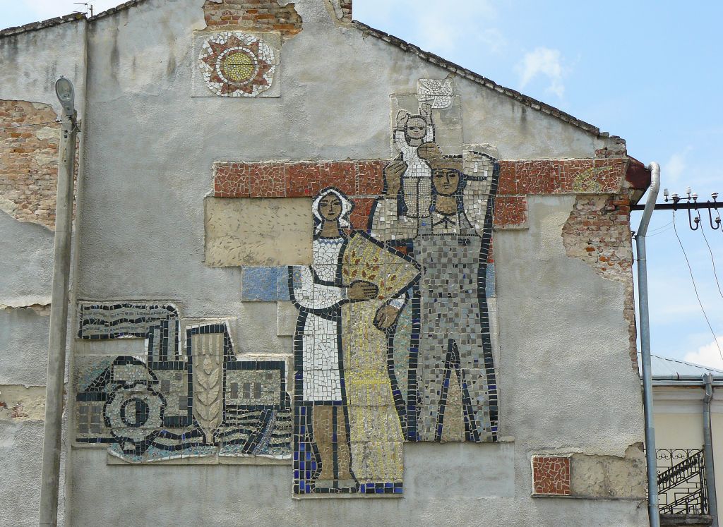 Mosaik in Zhovkva 16-06-2011.