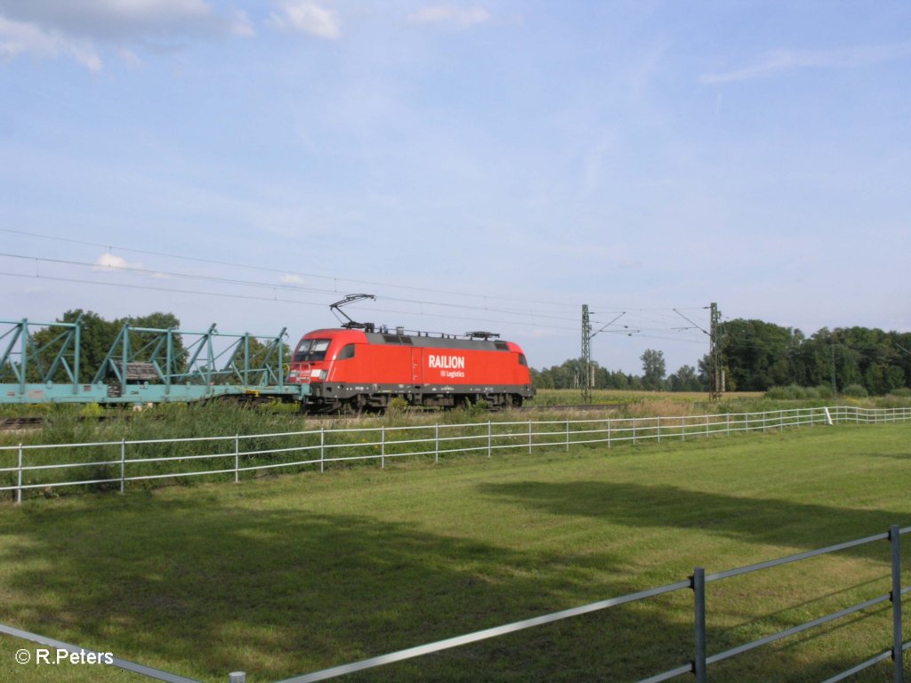 Nachschuss von 182 025 bei Schwarzenwhr. 08.08.09