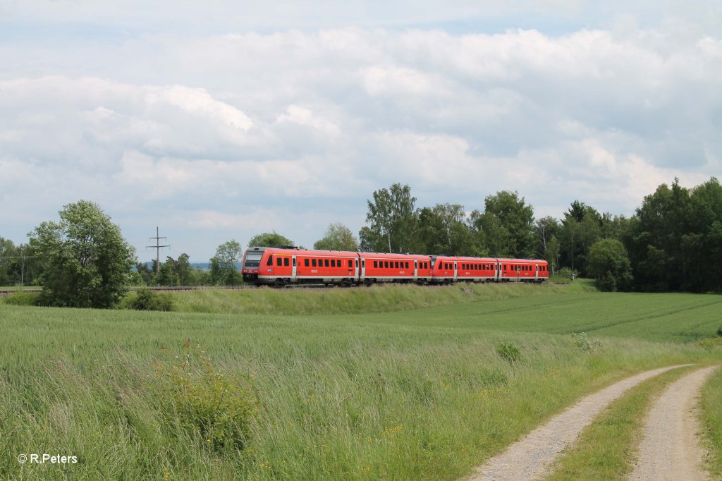 Nachschuss auf ein Franken-Sachsen-Express Doppel bei Unterthlau. 15.06.13