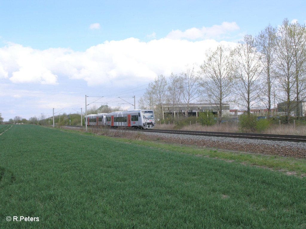 Nachschuss von MRB80267 Leipzig – Delitzsch bei Podelwitz 16.04.11