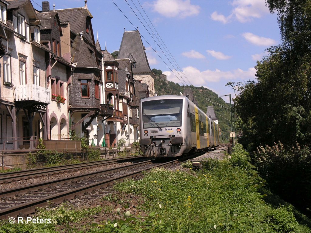 Nachschuss von VT002 und VT013 in Bacharach. 24.07.08