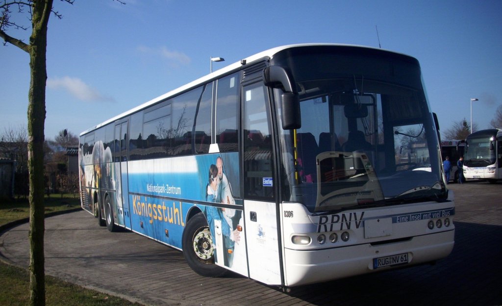 Neoplan Euroliner der RPNV in Bergen.

