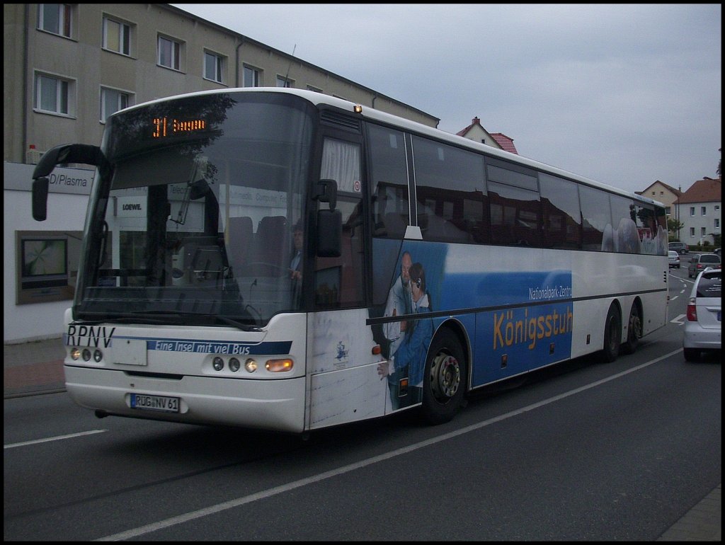 Neoplan Euroliner der RPNV in Bergen.
