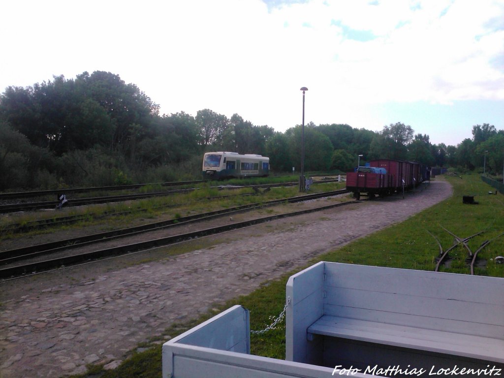 PRESS 650 032-4 unterwegs nach Bergen auf R�gen am 29.5.13