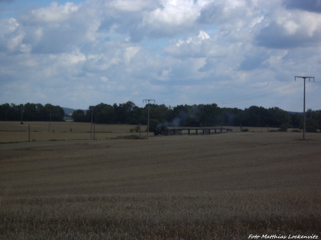 R�BB 99 1781 mit dem P102 kurz vor Putbus am 12.8.13