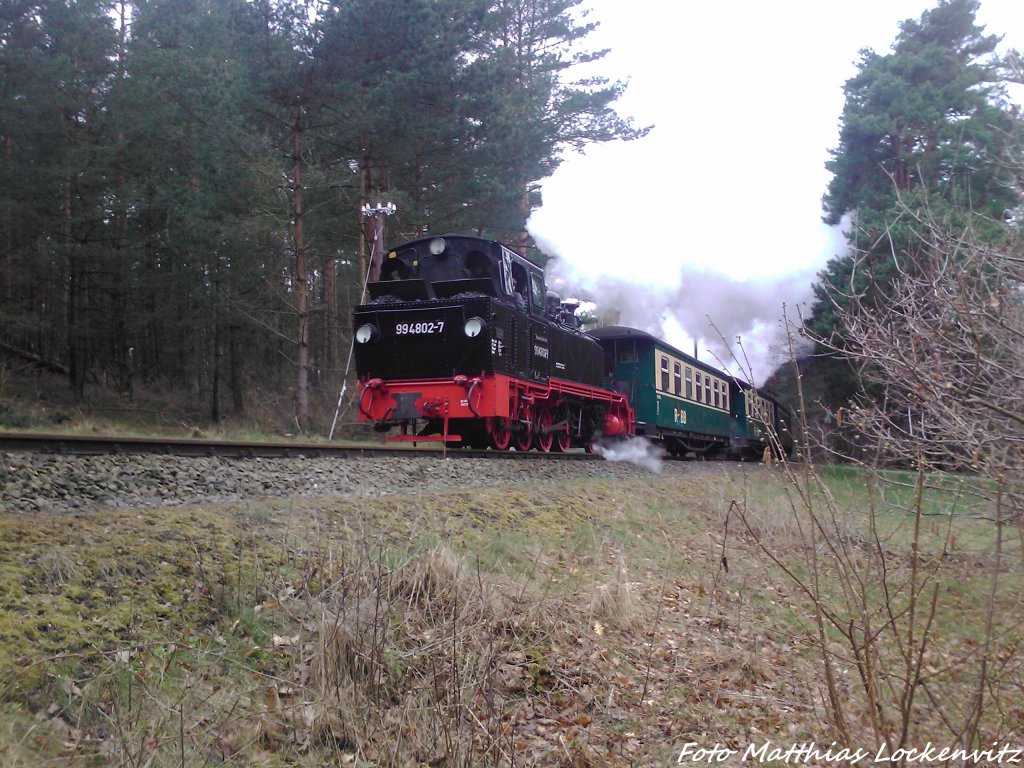 R�BB 99 4802 kurz vor Sellin West am 27.4.13