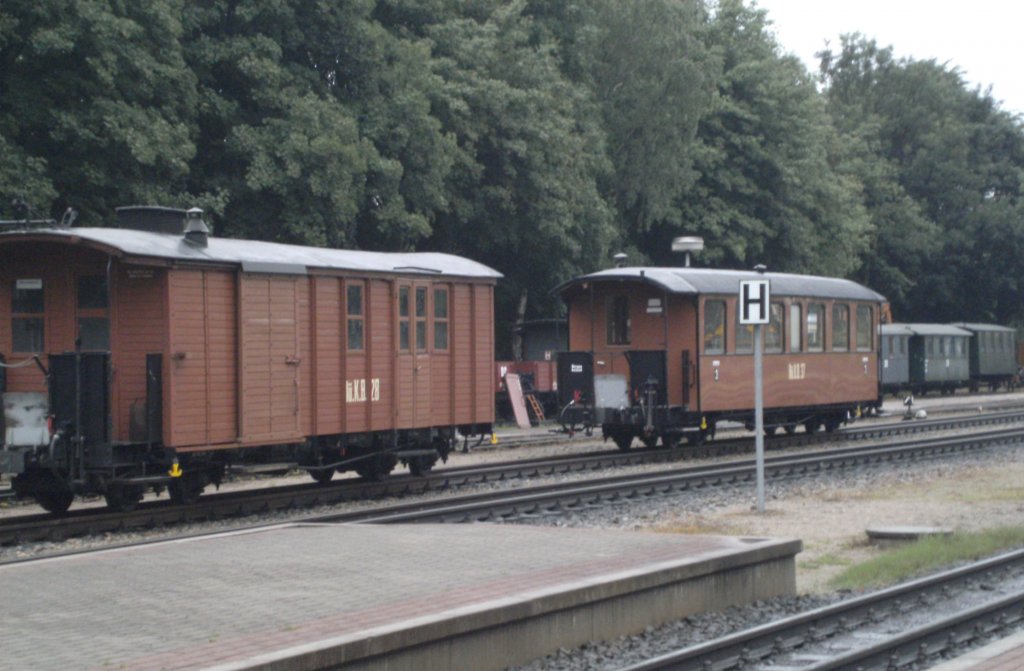 R.�.K.B 28 und R.�.K.B 37 standen auf dem Bahnhof Putbus