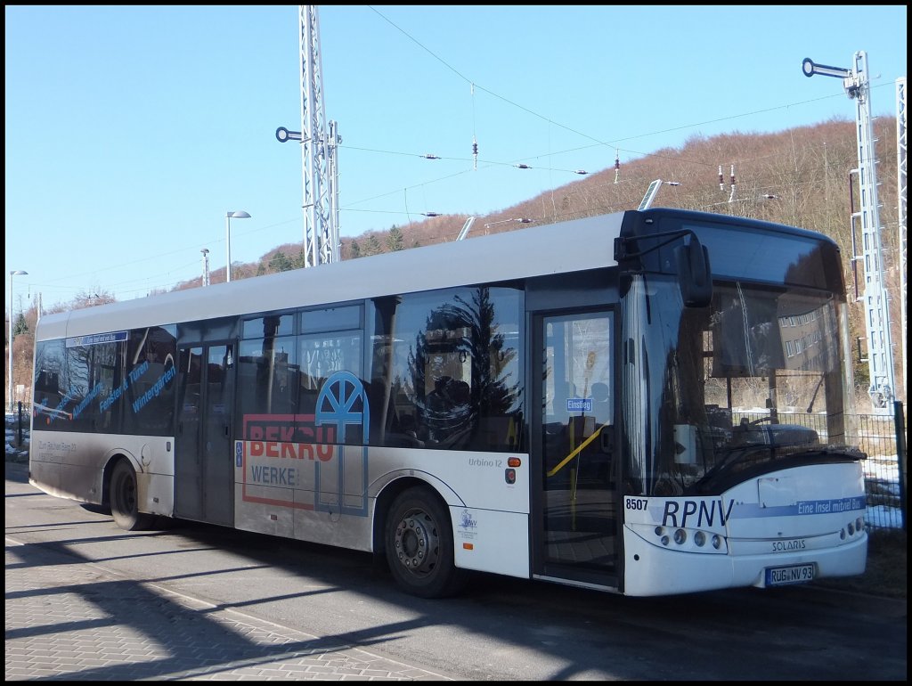 Solaris Urbino 12 der RPNV in Sassnitz.