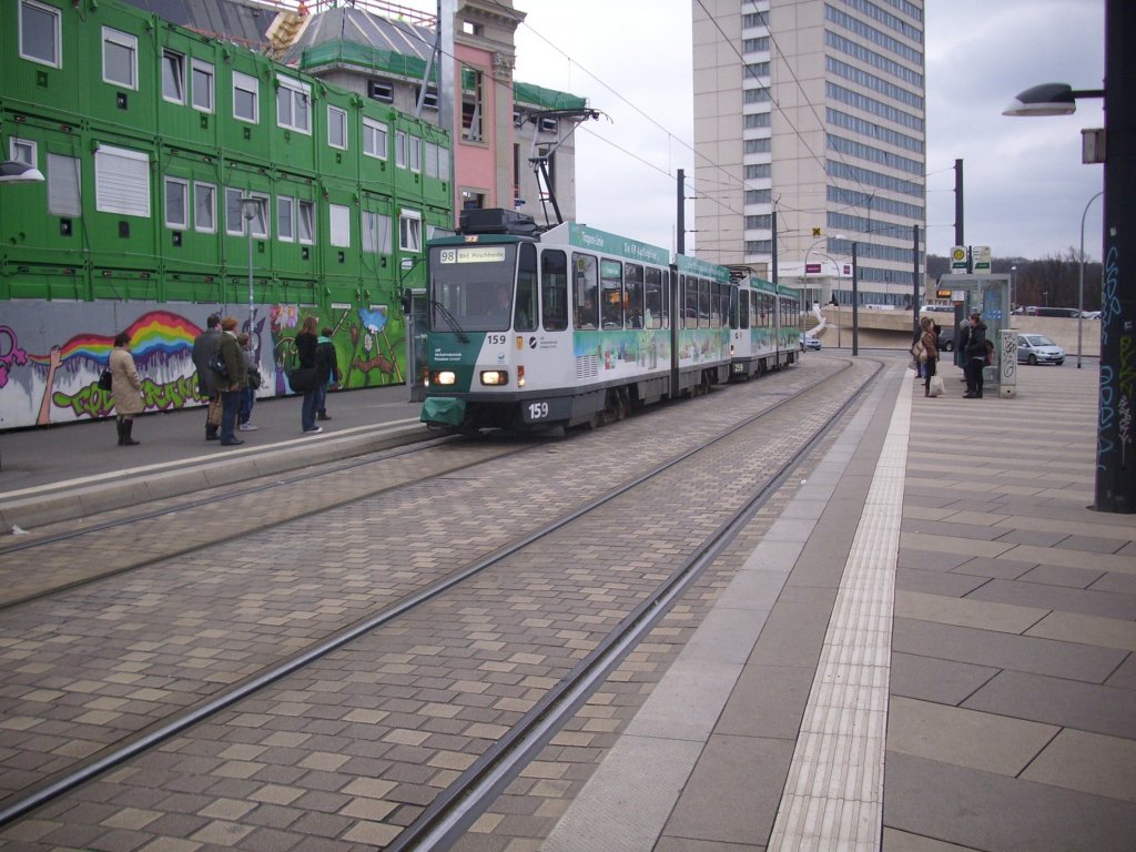 Stra�enbahn in Potsdam.