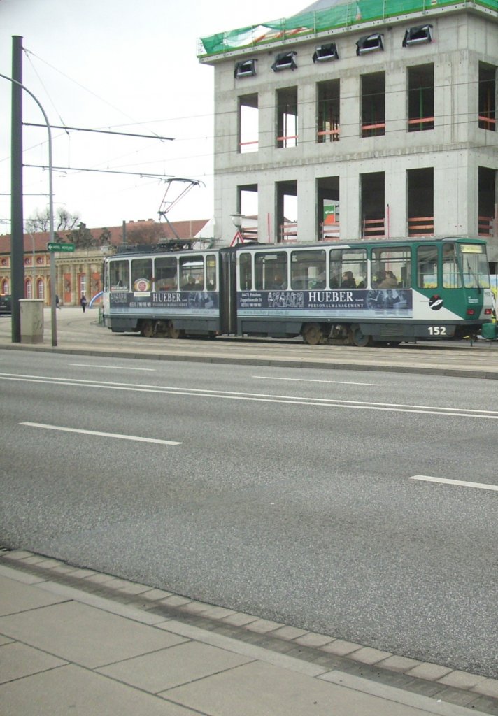 Stra�enbahn in Potsdam.