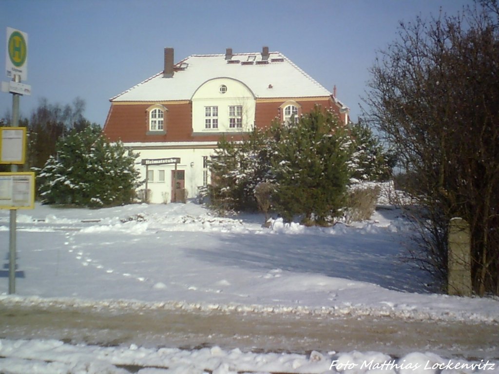 UBB Bahnhof K�lpinsee (Insel Usedom) am 8.12.12