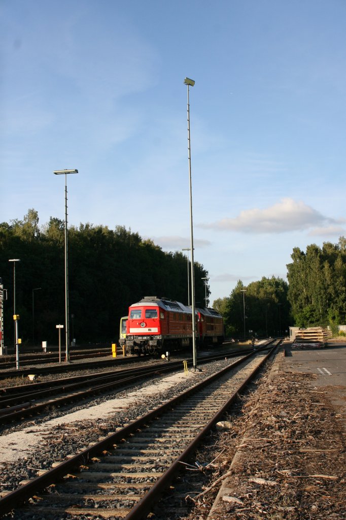 Und noch mal 232 426-7 in Marktredwitz. 06.09.12