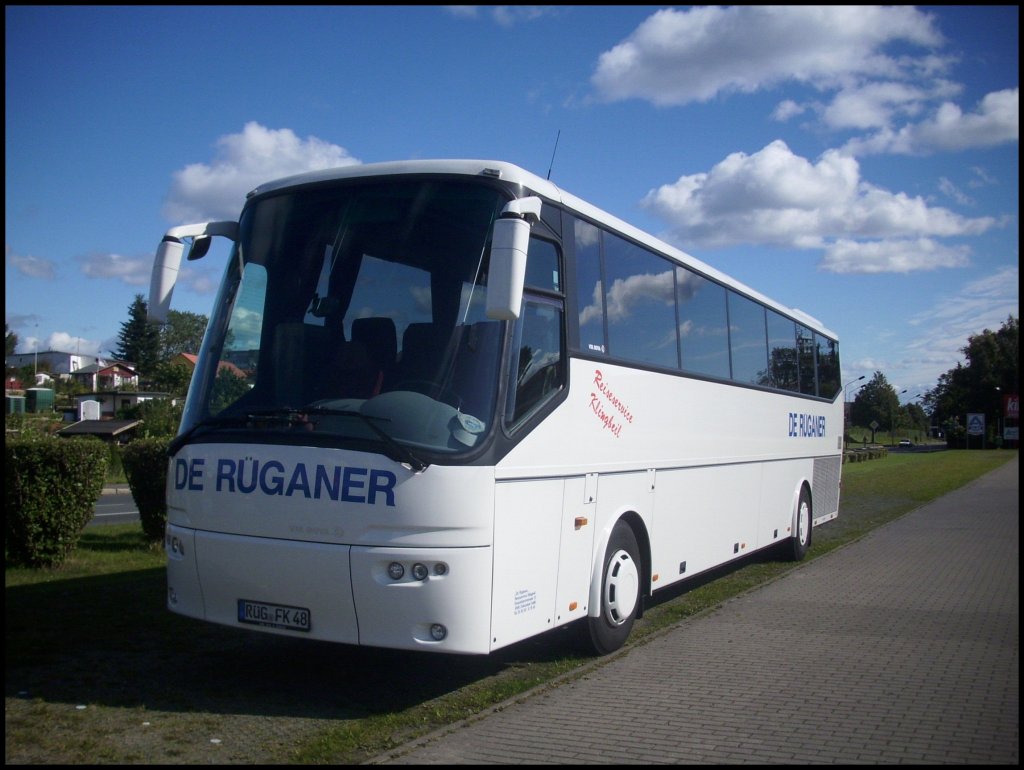 VDL Bova Futura von De Rganer aus Deutschland in Sassnitz.