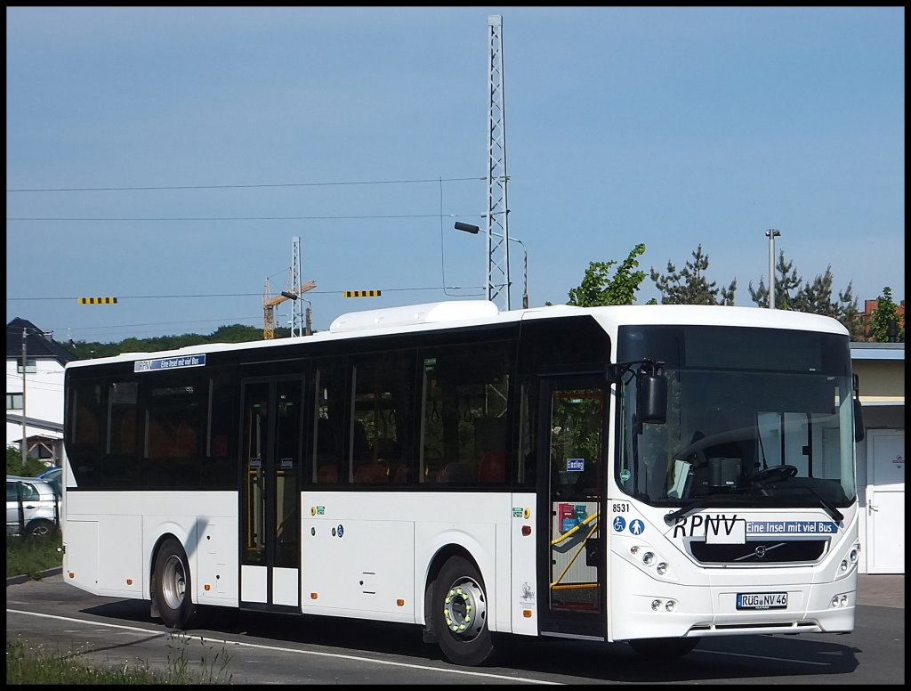 Volvo 8900 der RPNV in Sassnitz.