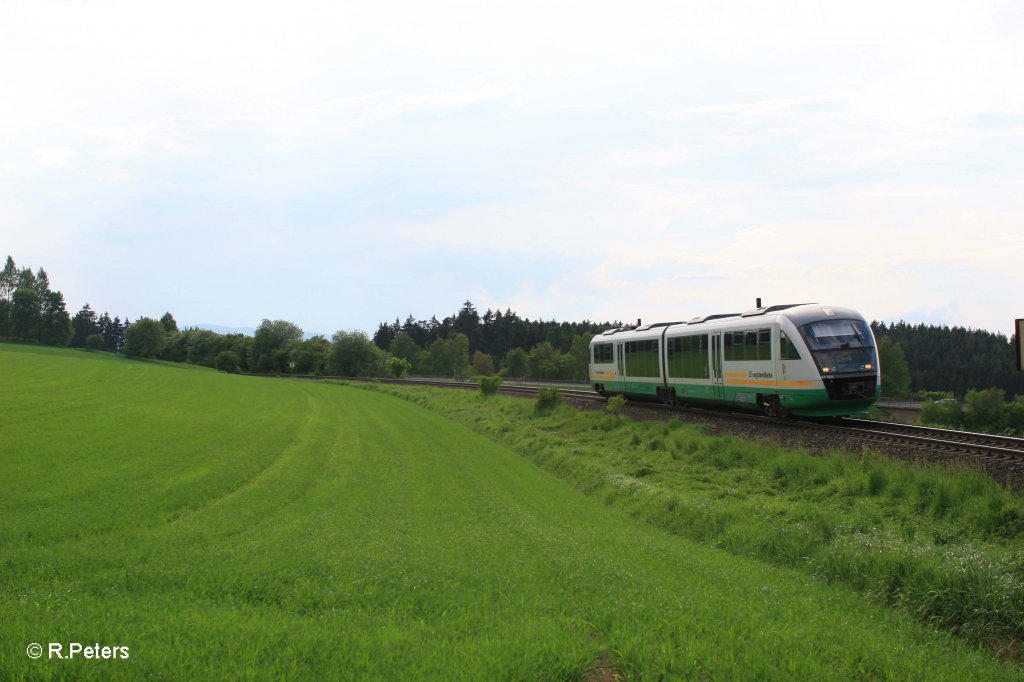 VT12  Landkreis Tirschenreuth  als VBG20881 Marktredwitz - Chep bei Brand. 21.05.11