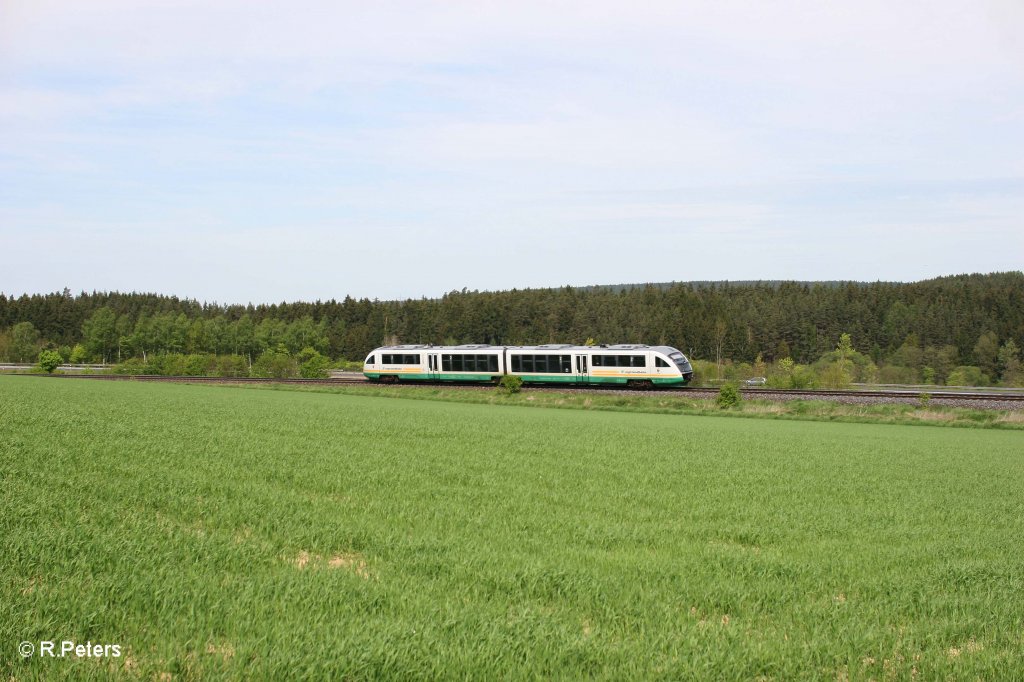 VT12  Landkreis Tirschenreuth  kommt als VBG20875 Marktredwitz - Cheb bei Brand. 11.05.12