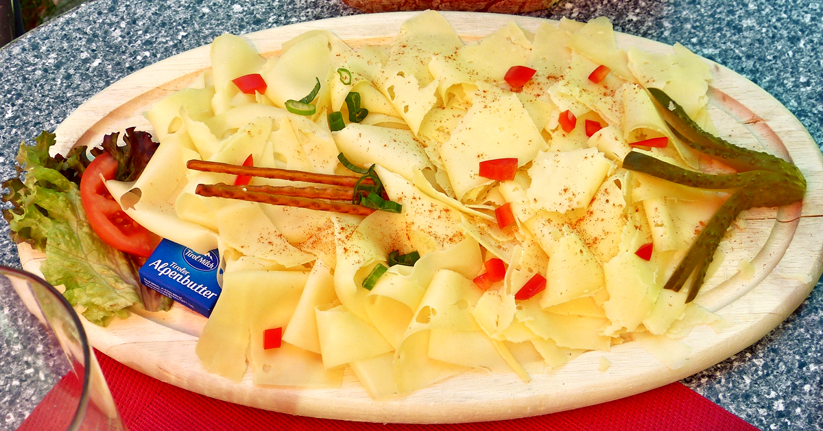 . K�se � gogo in Pertisau. 26.08.2016 (Hans)