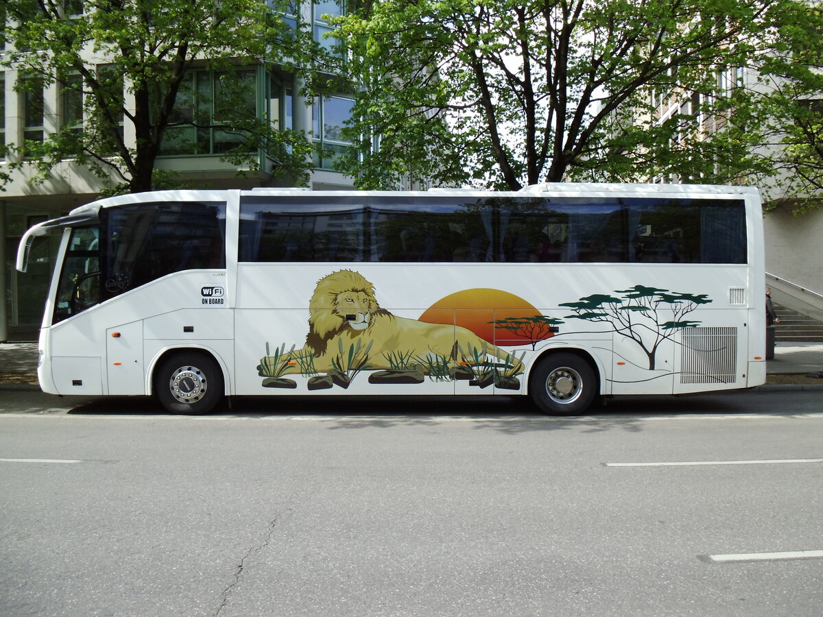 ??? - Scania Century am 9. April 2014 in M�nchen (Aufnahme: Martin Beyer)