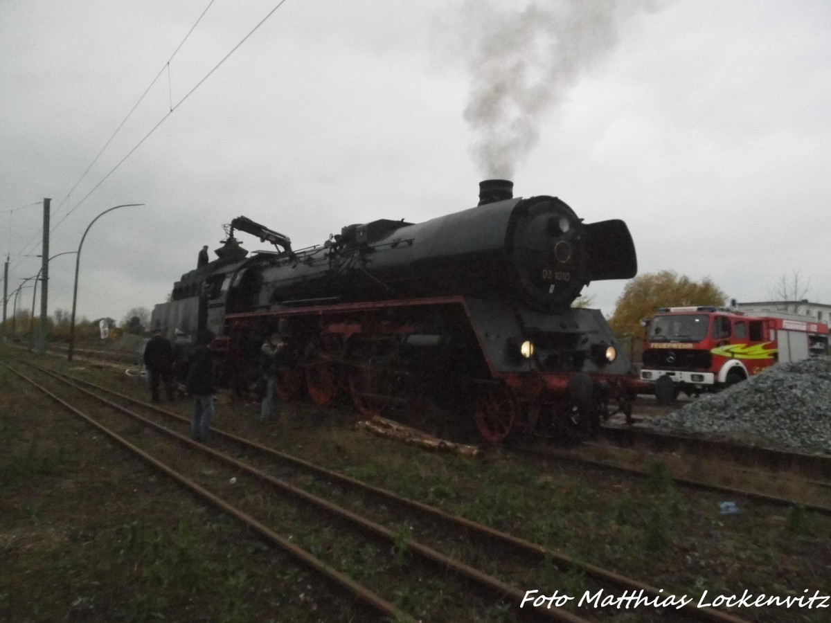 03 1010 in Bergen auf R�gen am 7.11.15