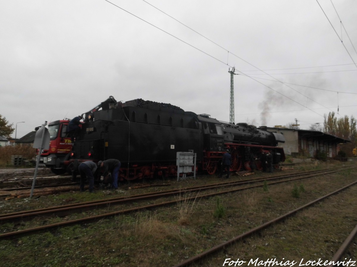 03 1010 in Bergen auf R�gen am 7.11.15