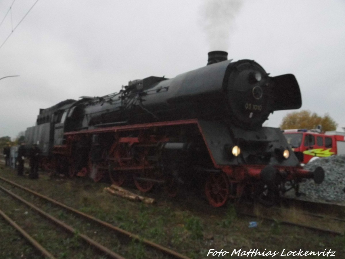 03 1010 in Bergen auf R�gen am 7.11.15