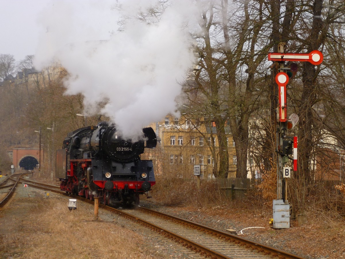 03 2155 zu sehen am 31.03.13 in Greiz.