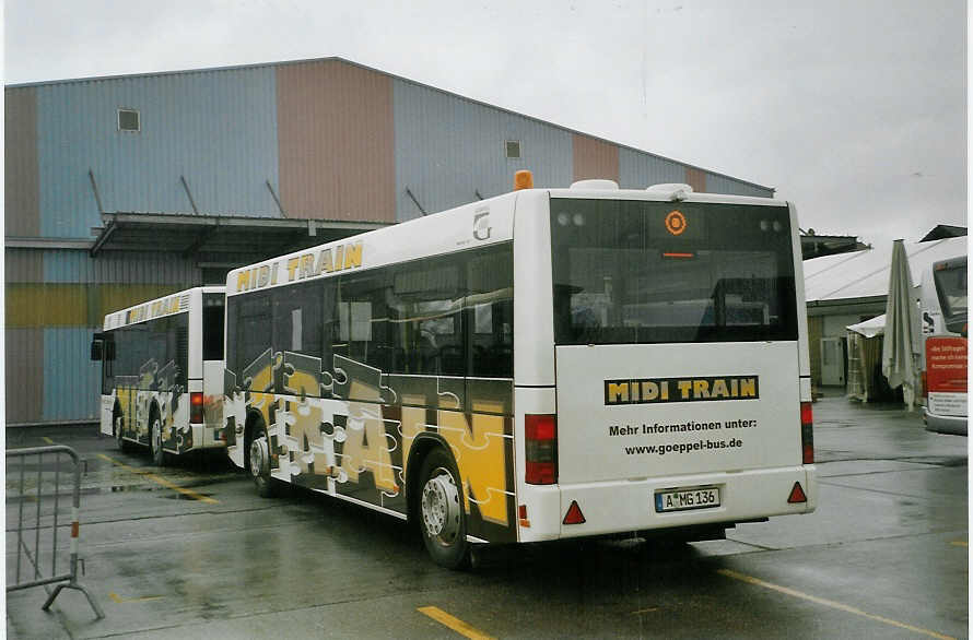 (084'707) - Aus Deutschland: A-MG 136 - G�ppel Personenanh�nger am 8. Mai 2006 in Thun, Expo
