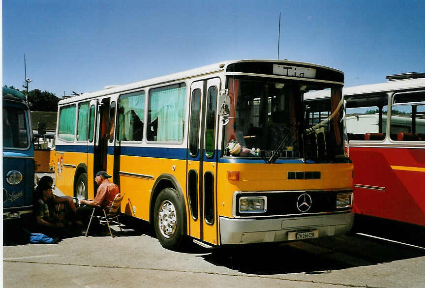 (086'504) - Liebi, Fahrweid - ZH 266'028 - Mercedes/Tscher am 18. Juni 2006 in Hinwil, AMP