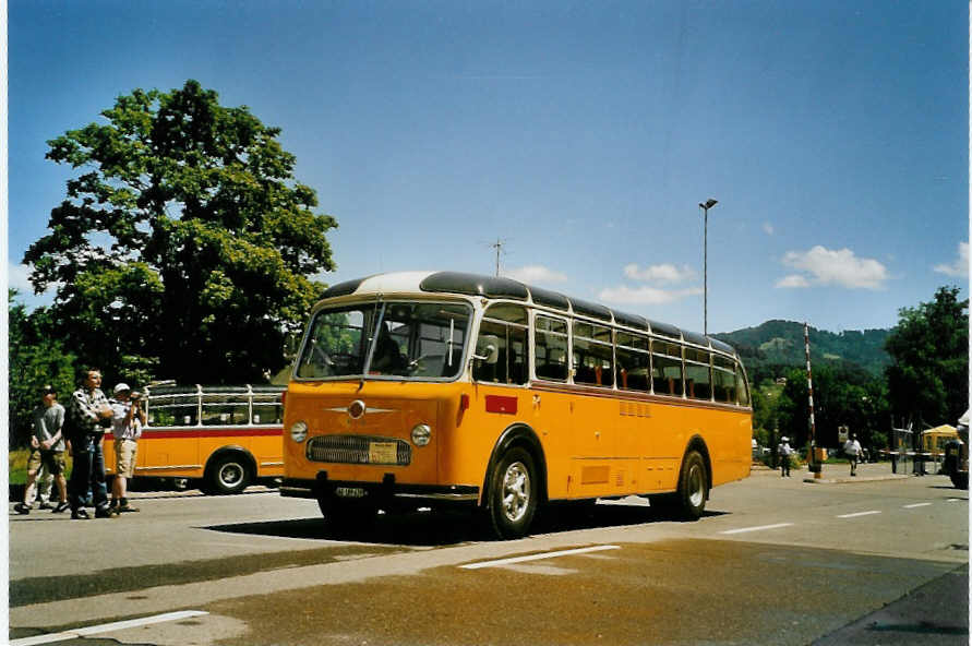 (086'607) - Urech, Zurzach - AG 189'639 - FBW/R&J (ex Suter, Frick; ex M+79'523; ex Kbli, Gstaad) am 18. Juni 2006 in Hinwil, AMP