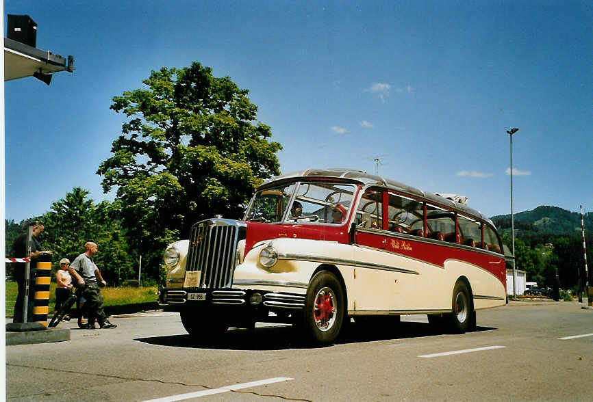 (086'630) - R�llin, Hirzel - SZ 955 - FBW/FHS (ex Fl�ckiger, Rickenbach; ex Rieben, Aesch; ex Pfister, Th�rnen) am 18. Juni 2006 in Hinwil, AMP