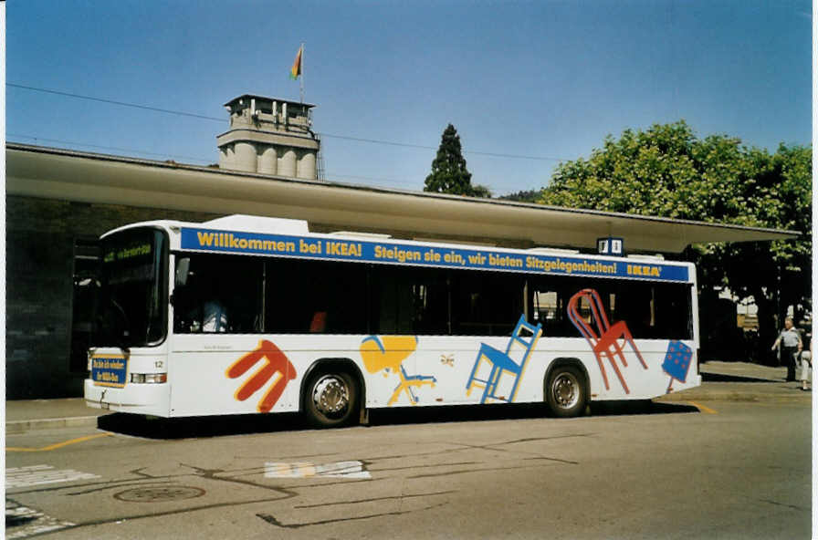 (087'308) - AAGK Koppigen - Nr. 12/BE 567'512 - Volvo/Hess am 17. Juli 2006 beim Bahnhof Burgdorf