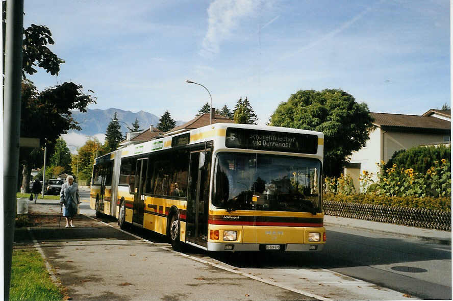 (089'827) - STI Thun - Nr. 70/BE 389'670 - MAN am 2. Oktober 2006 in Thun, Progymatte