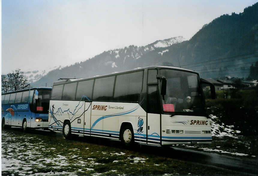 (091'423) - Spring, Schwenden - BE 250'255 - Dr�gm�ller am 7. Januar 2007 in Reichenbach, Flugplatz