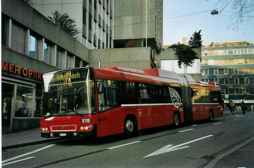 (092'307) - Bernmobil, Bern - Nr. 810/BE 612'810 - Volvo am 20. Februar 2007 in Bern, City West