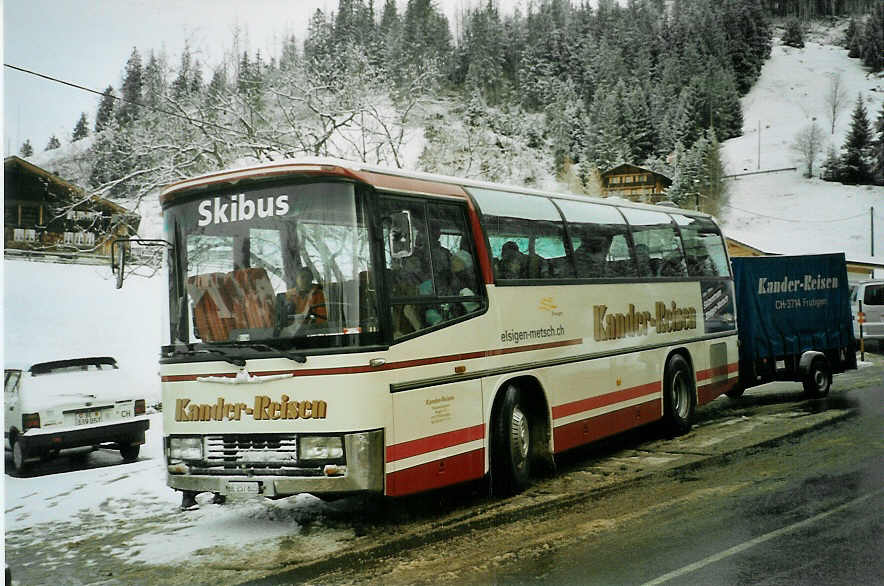(092'317) - Kander-Reisen, Frutigen - Nr. 1/BE 257'805 - Neoplan (ex M�ller, Heiden) am 25. Februar 2007 in Achseten, Elsigbach