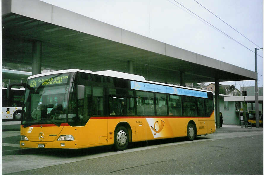 (093'318) - Rattin, Neuhausen - Nr. 13/SH 413 - Mercedes (ex Nr. 34) am 22. M�rz 2007 beim Bahnhof Schaffhausen