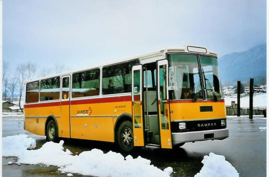 (093'415) - SAPJV, L'Isle - Nr. 59 - Saurer/Lauber am 25. M�rz 2007 in Selzach, Halle TVS