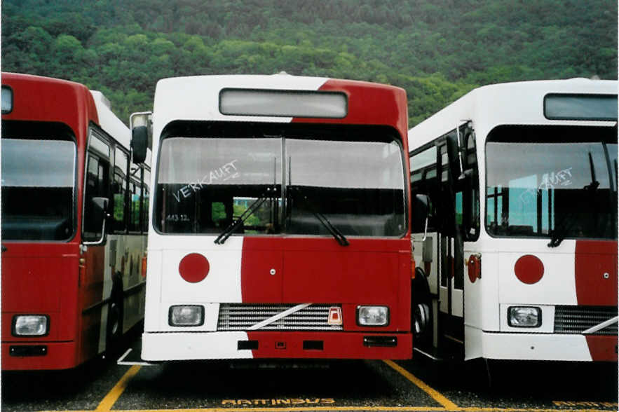 (094'522) - TPF Fribourg - Nr. 92 - Volvo/R&J (ex GFM Fribourg Nr. 92; ex SVB Bern Nr. 188) am 17. Mai 2007 in Biel, Rattinbus