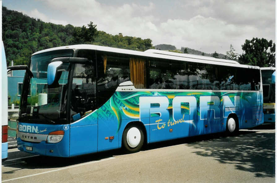 (095'508) - Born, Olten - Nr. 6/AG 14'041 - Setra am 20. Juni 2007 bei der Schiffl�ndte Thun