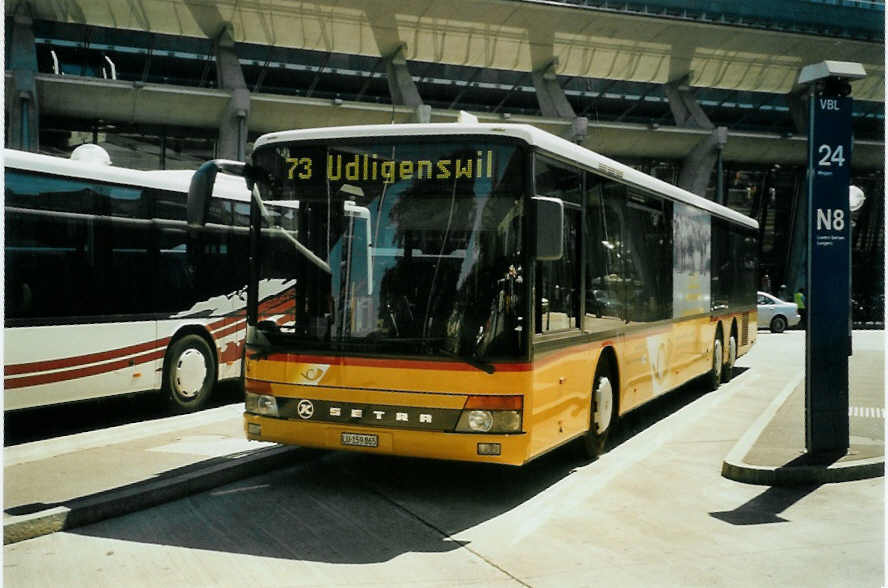 (096'235) - Bucheli, Kriens - Nr. 24/LU 159'865 - Setra am 15. Juli 2007 beim Bahnhof Luzern