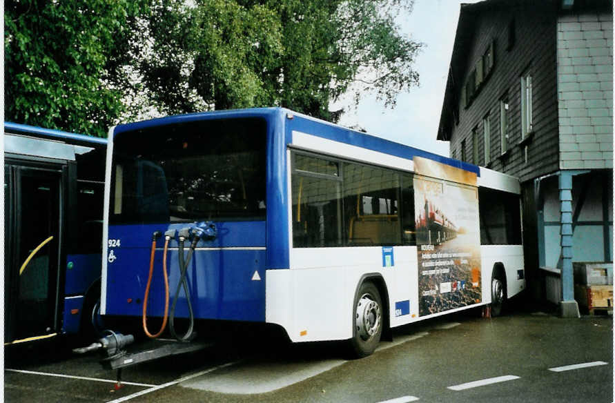 (096'911) - TL Lausanne - Nr. 924 - Lanz+Marti/Hess Personenanh�nger am 24. Juli 2007 in Bellach, Hess