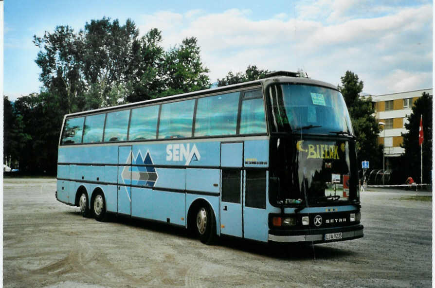 (096'923) - Aus Polen: Bielak - LJA V235 - Setra am 28. Juli 2007 in Thun, Lachenwiese