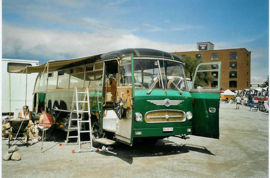 (097'405) - Aus der Schweiz: Wiederkehr, Dottikon - AG 100'794 - Saurer/Lauber (ex Le Coultre, Gimel; ex BAM Morges) am 18. August 2007 in Schaan, Wohnbustreffen