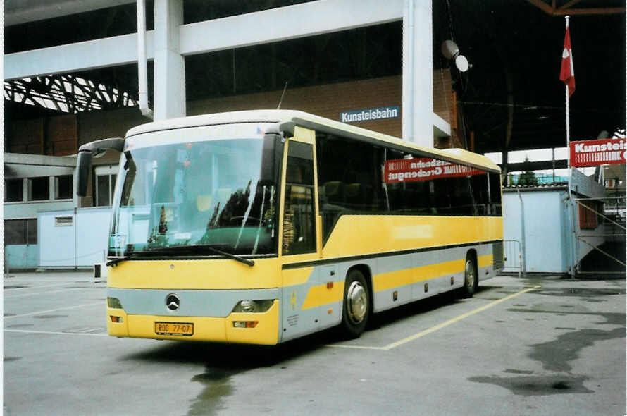 (097'526) - Aus der Tschechoslowakei: ROD-77-07 - Mercedes am 20. August 2007 in Thun, Grabengut