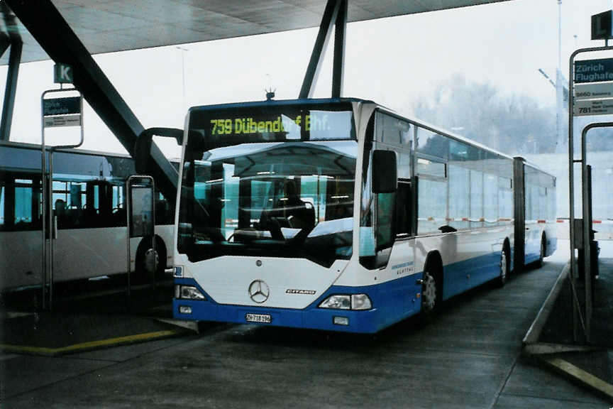 (102'222) - Welti-Furrer, Z�rich - Nr. 96/ZH 718'196 - Mercedes am 23. Dezember 2007 in Z�rich, Flughafen