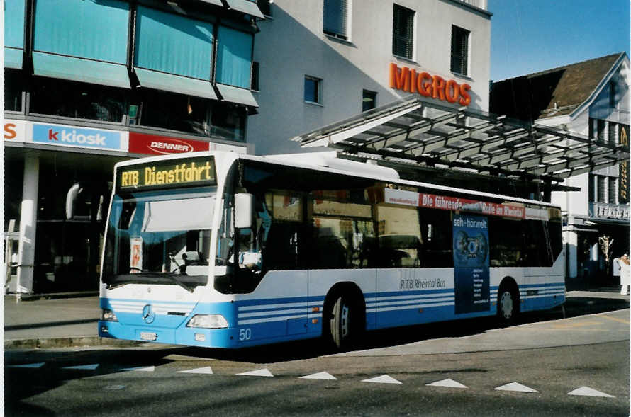 (102'623) - RTB Altst�tten - Nr. 50/SG 150'869 - Mercedes am 29. Dezember 2007 in Altst�tten, Stadt