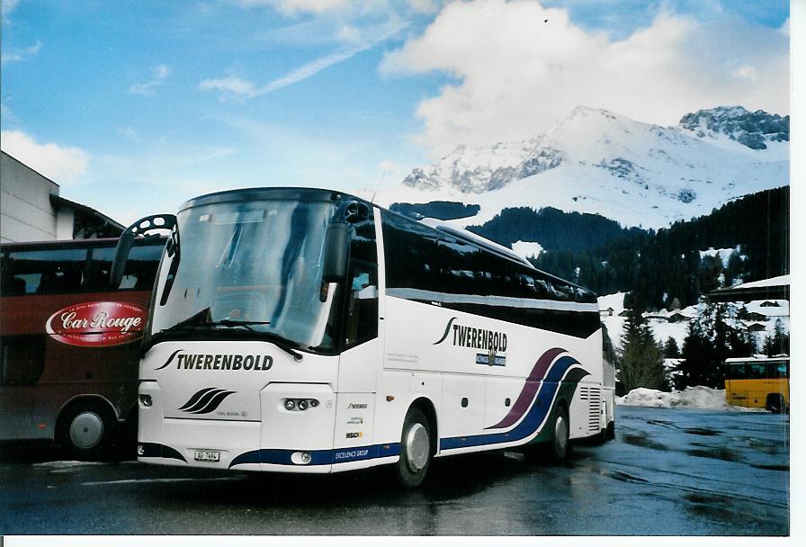 (103'206) - Twerenbold, Baden - Nr. 18/AG 7494 - Bova am 6. Januar 2008 in Adelboden, Mineralquelle