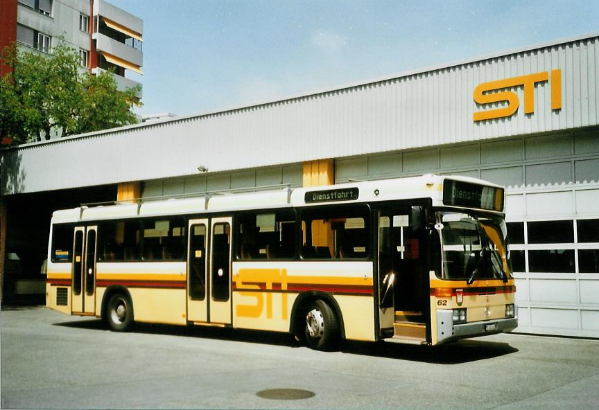 (107'536) - STI Thun - Nr. 62/BE 452'462 - Mercedes/R&J am 27. Mai 2008 in Thun, Garage