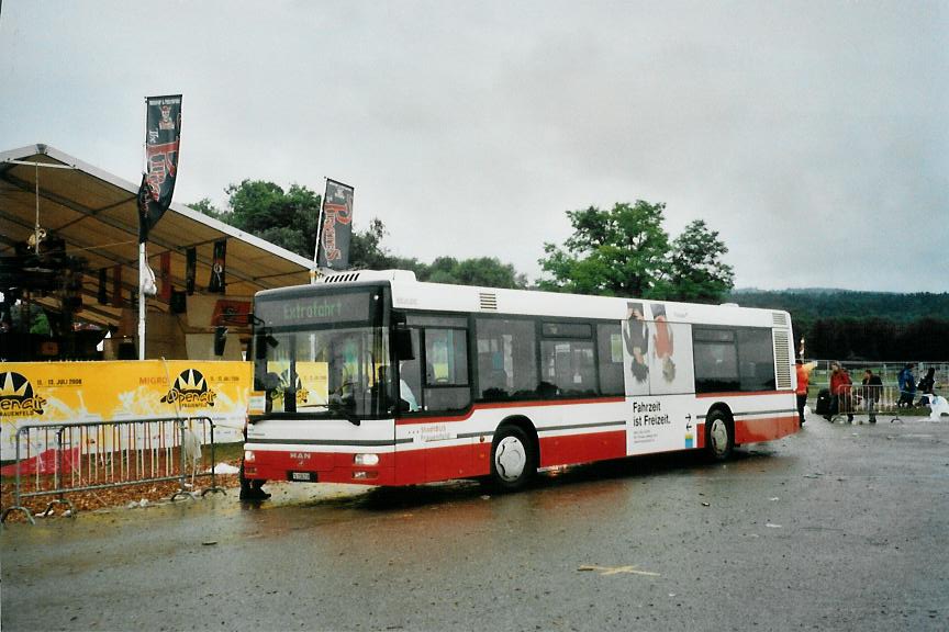 (109'202) - PostAuto Ostschweiz - Nr. 78/TG 158'218 - MAN am 13. Juli 2008 in Frauenfeld, Open-Air