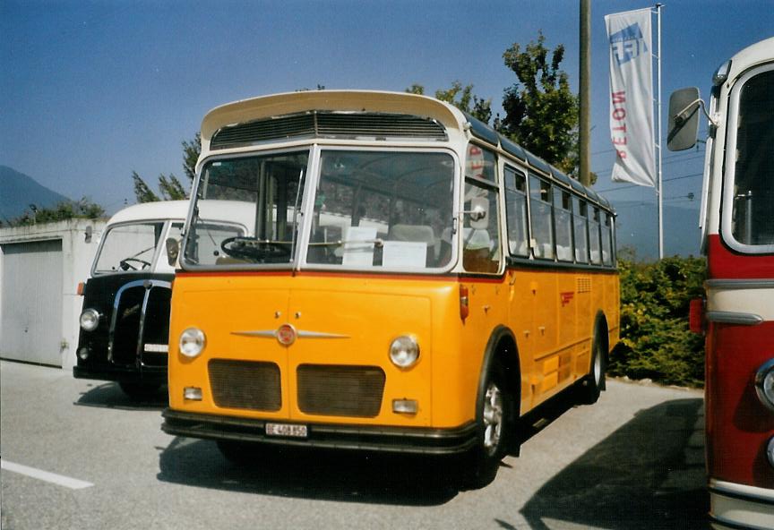 (110'534) - Ott, Ortschwaben - BE 408'850 - Saurer/FHS (ex Nef, Hemberg; ex Mathis, Chur; ex P 24'163) am 30. August 2008 in Niederbipp, Saurertreffen